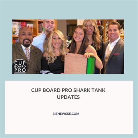 cup board pro shark tank net worth|Shark Tank Cup Board Pro Update 2024 